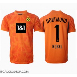 Borussia Dortmund Gregor Kobel #1 Portiere Terza Maglia 2024-25 Manica Corta
